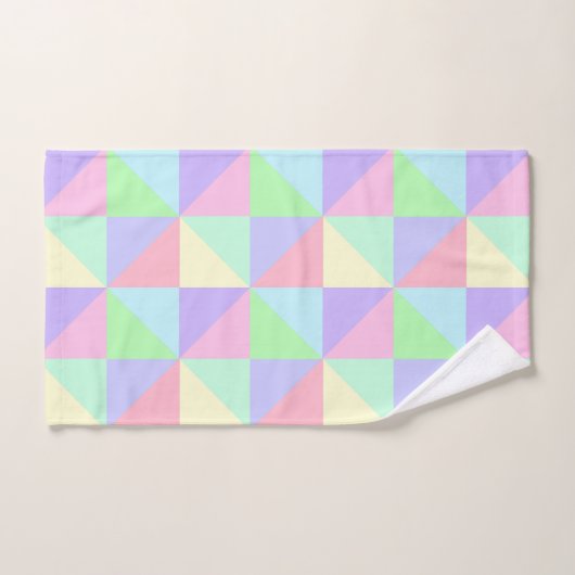 Pastelle Badetuch Set (Handtuch)