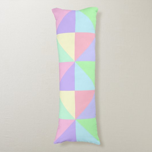 Pastelle Body Pillow Seitenschläferkissen (Vorderseite Vertikal)