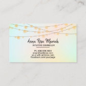 *~* Pastelle erröten Visitenkarte (Rückseite)