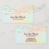 *~* Pastelle erröten Visitenkarte (Vorne/Hinten)