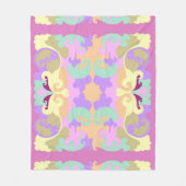 Pastelle Fleecedecke (Vorderseite)