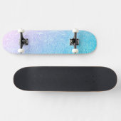 Pastelle fließen floral skateboard (Horizontal)
