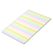 Pastelle vertikale Streifen Notizblock (angewinkelt)