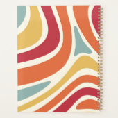 Pastellehrer-Muster, 3 Ringschulen oder Zuhause Bi Planer (Rückseite)