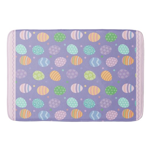 Pastelleier Badematte (Vorderseite)