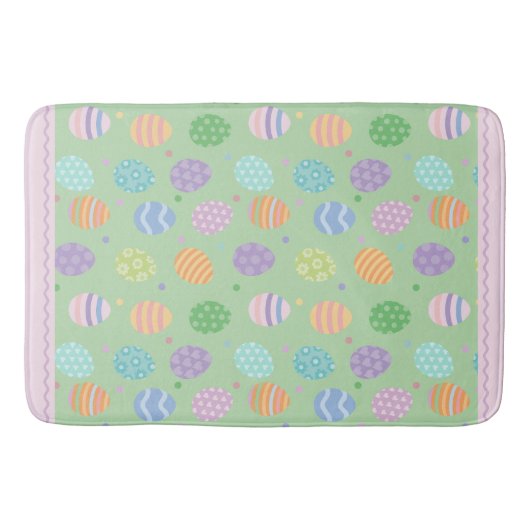 Pastelleier Badematte (Vorderseite)