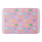 Pastelleier Badematte (Vorderseite)