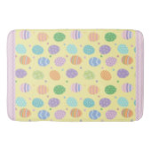 Pastelleier Badematte (Vorderseite)