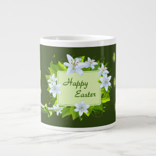Pastelleier - Grüne Jumbo-Tasse