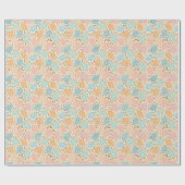 Pastelleier-Muster Geschenkpapier (Flach)