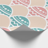 Pastelleier-Muster Geschenkpapier (Ecke)