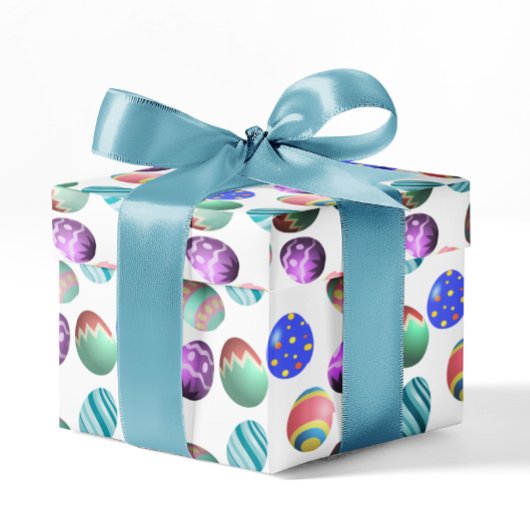 Pastelleier Ostereier Grün hellrosa Weiß farbig Geschenkpapier Set