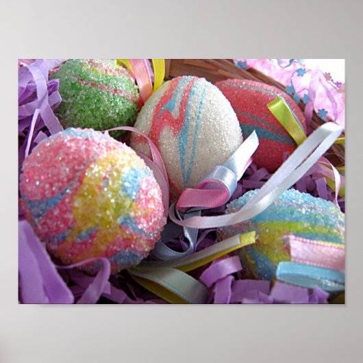 Pastelleier Poster (Vorne)