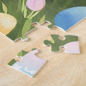 Pastelleier | Schöne Frühlingsfarbe Puzzle (Seite)