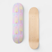 Pastelleis Creme Pop Muster Skateboard (Vorderseite)