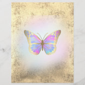 Pastellfalter Flyer (Hinten)