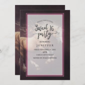 Pastellfarbe eines laufenden Pferdes Einladung (Vorne/Hinten)