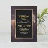 Pastellfarbe eines laufenden Pferdes Einladung (Stehend Vorderseite)