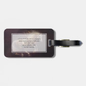 Pastellfarbe eines laufenden Pferdes Gepäckanhänger (Rückseite horizontal)