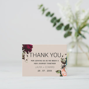 Pastellfarbe einfache, subtile Thematik Wasserfarb Mitteilungskarte