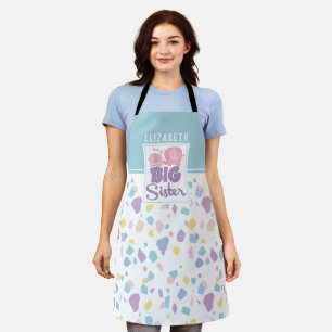 Pastellfarbe Große Schwester Elephant farbenfrohe Schürze