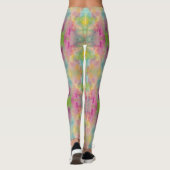 Pastellfarbe Leggings (Rückseite)