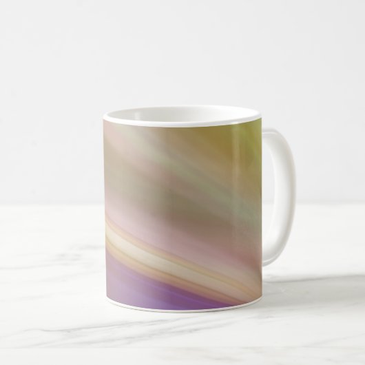 Pastellfarben Abstrakt Kaffeetasse (VorderseiteRechts)