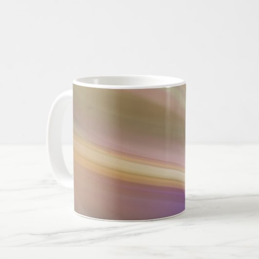 Pastellfarben Abstrakt Kaffeetasse (Vorderseite Links)