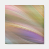 Pastellfarben Abstrakt Magnet (Vorne)