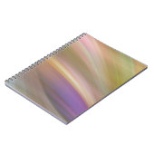 Pastellfarben Abstrakt Notizblock (Linke Seite)