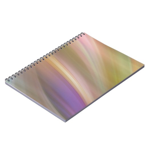 Pastellfarben Abstrakt Notizblock (Linke Seite)