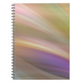 Pastellfarben Abstrakt Notizblock (Vorderseite)