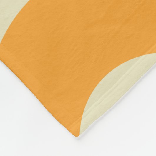 Pastellfarben abstrakte Formen moderner Hintergrun Fleecedecke (Ecke)