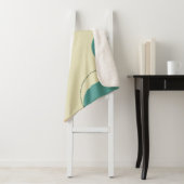 Pastellfarben abstrakte Formen moderner Hintergrun Sherpadecke (Beispiel)