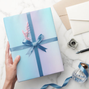 Pastellfarben Abstrakter irisierender Hintergrund Geschenkpapier