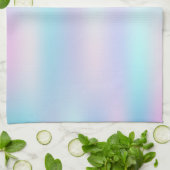 Pastellfarben Abstrakter irisierender Hintergrund Geschirrtuch (Gefaltet)