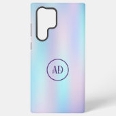Pastellfarben Abstrakter irisierender Hintergrund Samsung Galaxy Hülle (Rückseite)