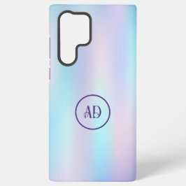 Pastellfarben Abstrakter irisierender Hintergrund Samsung Galaxy Hülle