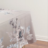 Pastellfarben Blau Beige Blume Tischdecke (Beispiel)