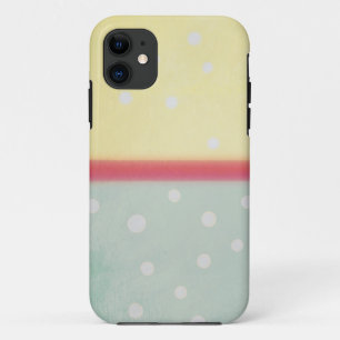 Pastellfarben Creme Punkte Case-Mate iPhone Hülle