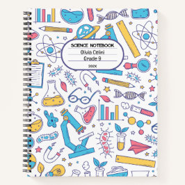 Pastellfarben, einfacher Illustrationsstil Notizblock