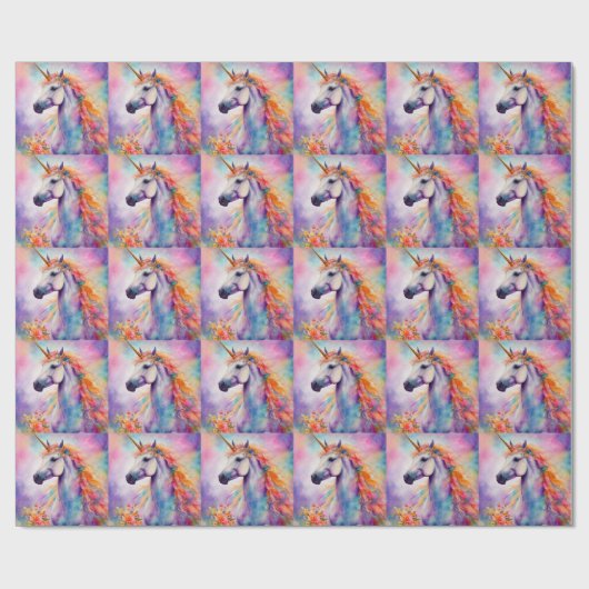 Pastellfarben Geschenkpapier (Flach)