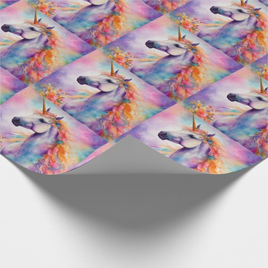 Pastellfarben Geschenkpapier (Ecke)