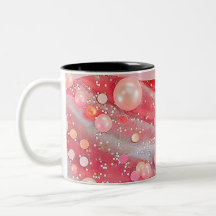 Pastellfarben-Glitzer Perlendruck