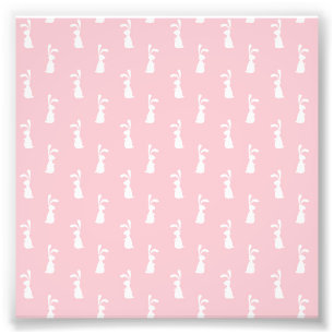 Pastellfarben Helles Muster Pink Hintergrund Pet Fotodruck