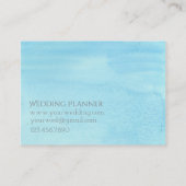 Pastellfarben Horizontale Streifen Visitenkarte (Rückseite)