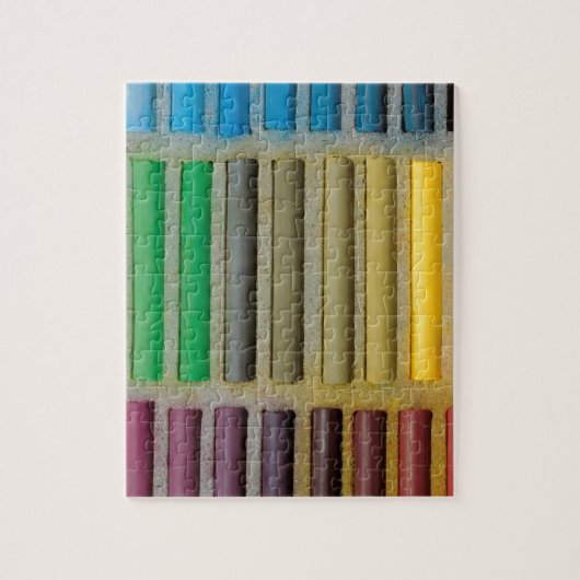 Pastellfarben kretaktisch puzzle (Vertikal)