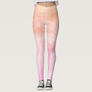 Pastellfarben künstlerisches wasserfarben gemaltes leggings