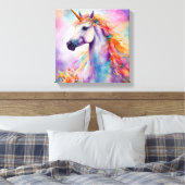 Pastellfarben Leinwanddruck (Insitu (Schlafzimmer))