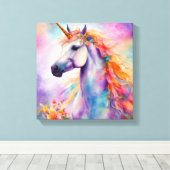 Pastellfarben Leinwanddruck (Insitu (Holzboden))